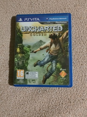 Uncharted Golden Abyss игра Sony PS Vita употребявана с кутия без ръководство
