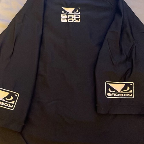 Bad Boy Rashguards Logo Classic shirt like new, black, XL