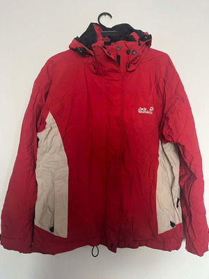 Jack Wolfskin women's jacket used, size L, beige and red