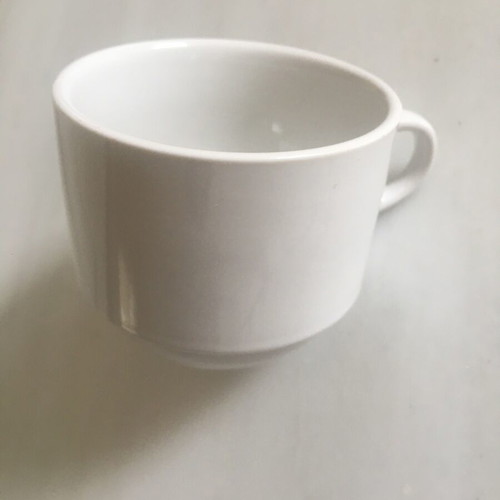 Vintage white porcelain mug like new