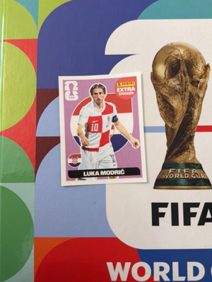 Luka Modrić Panini Extra Sticker Base Limited Edition Mint