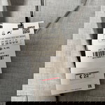  Zara πουκάμισο γυναικείο γκρι με χρυσά κουμπάκια