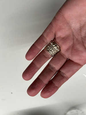 Silver ring vintage, like new condition