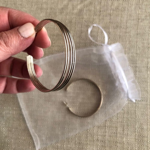 Hoop earrings used silver from Ioannina