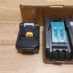 Makita LXT DC18RF Fast Charger and 18V 5.5Ah BL1855B Battery New