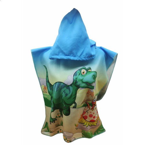Children's dinosaur bathrobe new