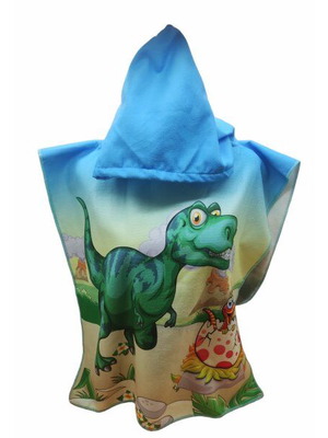 Children's dinosaur bathrobe new