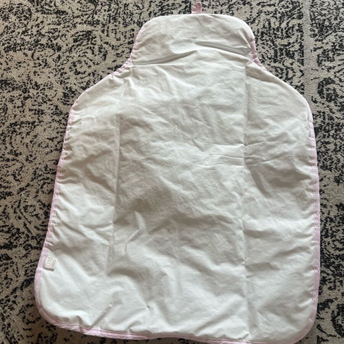 Zara Home changing mat like new pink with heart print