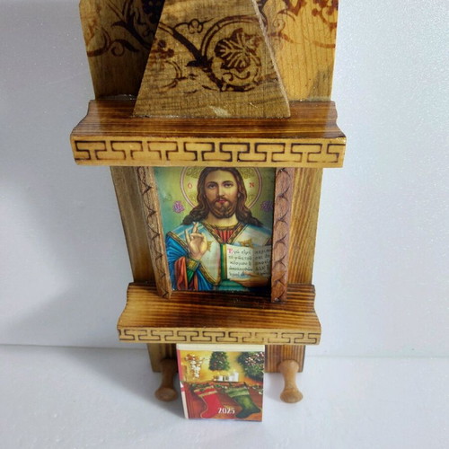 Wooden hanging calendar new