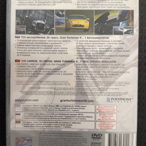 Gran Turismo 4 PS2 game