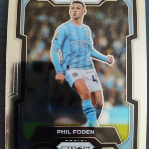 Panini Prizm Premier League Soccer 2023-24 Phil Foden No 2 card like new