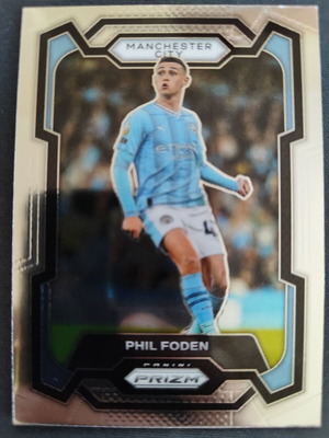 Κάρτα Panini Prizm Premier League Soccer 2023-24 Phil Foden No 2 σαν καινούργια