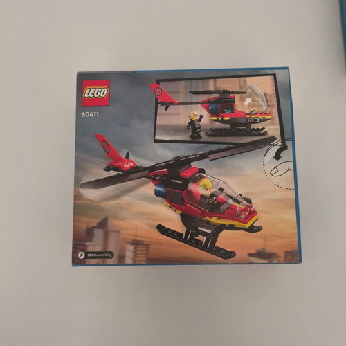 Lego City Fire Rescue Helicopter