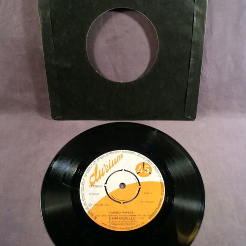 Fausto Papetti Emmanuelle 7" used, very good condition x5