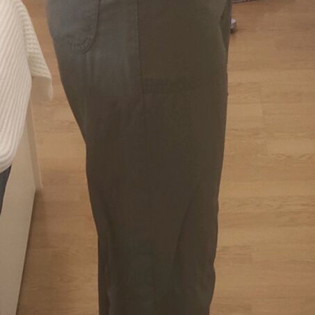 Cargo pants used, olive, size S