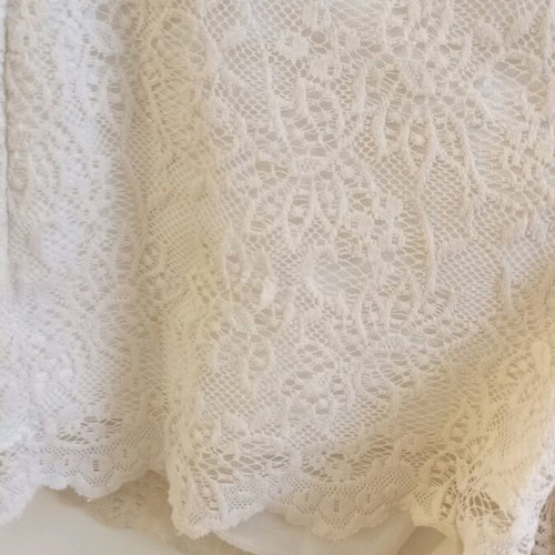 Lace shorts used Zara white, size S