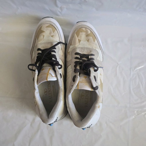Valentino Garavani Rockrunner sneakers like new, beige, size 43