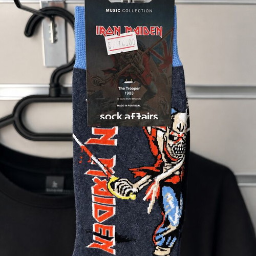 Iron Maiden socks, Sock Affairs official cotton design