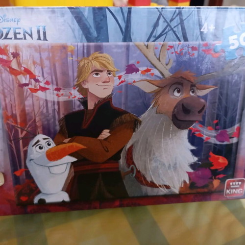 Frozen II puzzle new with the friends