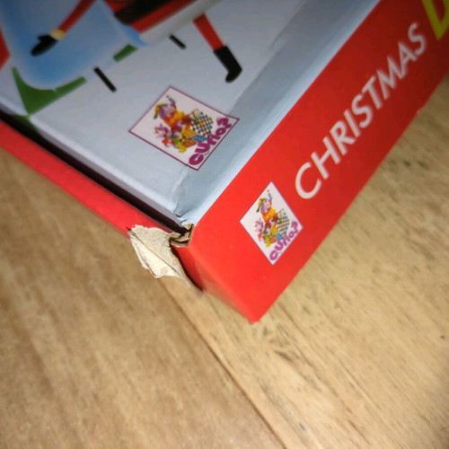 Christmas Domino board game used