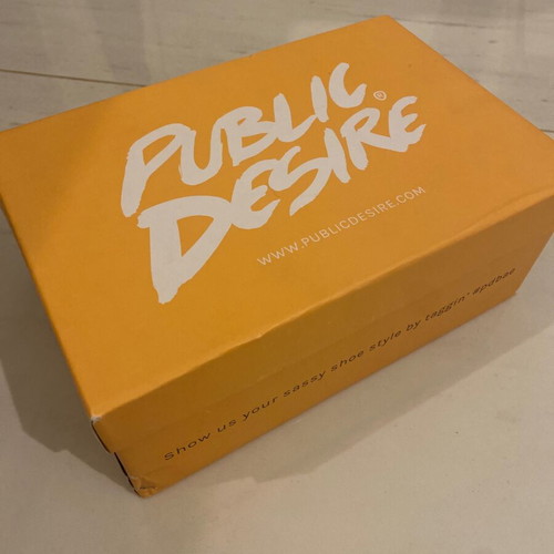 Public Desire mules like new, black, size 39