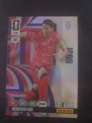 Fifa World Cup 2026 Adrenalyn XL Heungmin Son Icon card