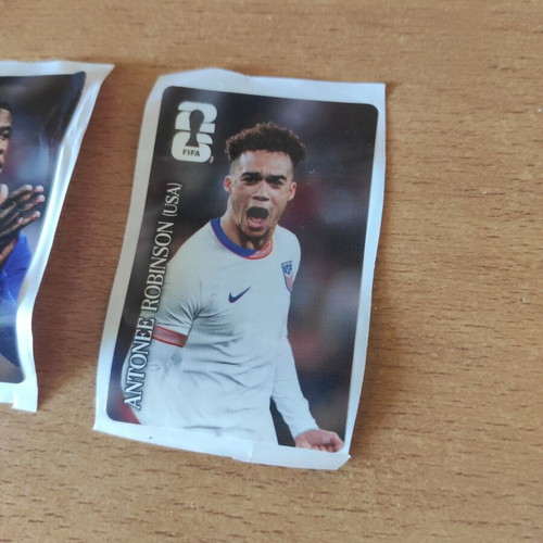 Panini Coca-Cola FIFA World Cup 2026 stickers Camavinga & Robinson