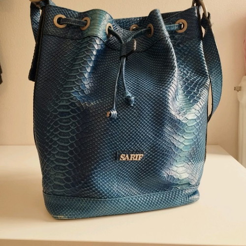 Sarif women's bag like new, size 30x33x16, blue