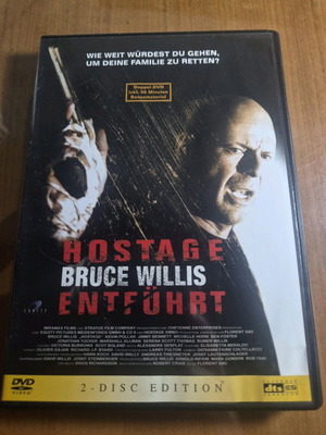 Hostage 2-Disc Edition DVD like new, action thriller