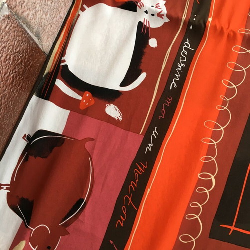 Loredano 100% silk scarf vintage, like new