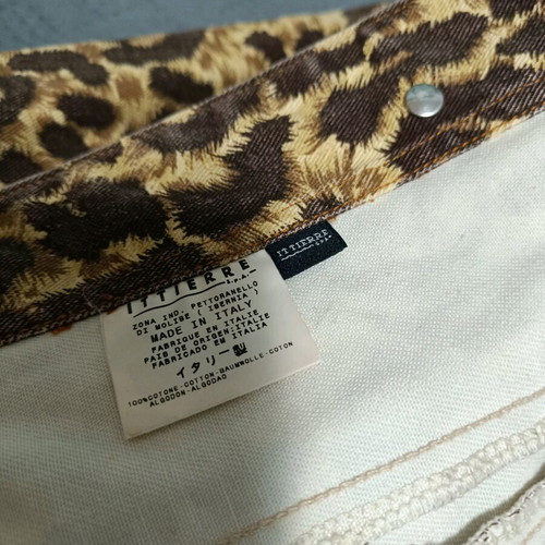Dolce & Gabbana denim jacket animal print like new
