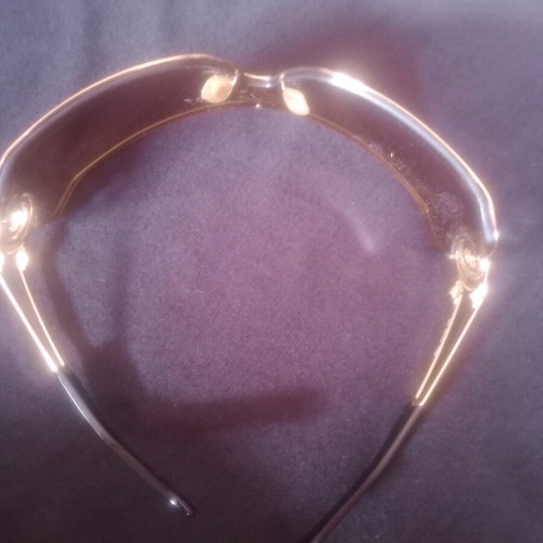 Chopard sunglasses new, gold frame mask