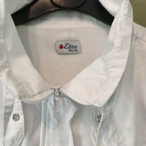 Evita Cotton Jacket like new, white, girls 14-16