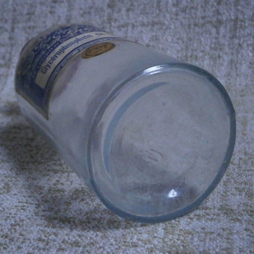 Pharmacy bottle used, vintage, French