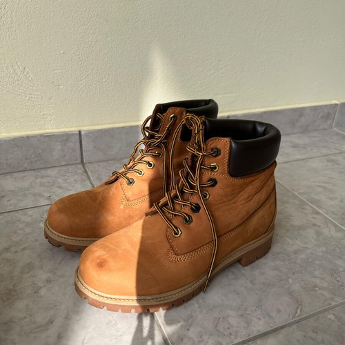 Road brown tan boots used, size 41 unisex