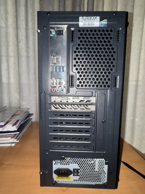 Turbo-X Erebus E5541 Desktop PC with AMD A520, 8GB RAM, 256GB SSD, 1TB HDD, Radeon RX 550