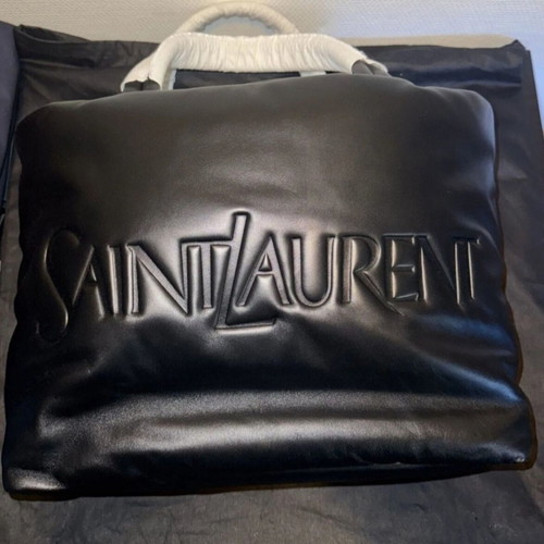 YSL Lambskin Tote New Black Shoulder Bag