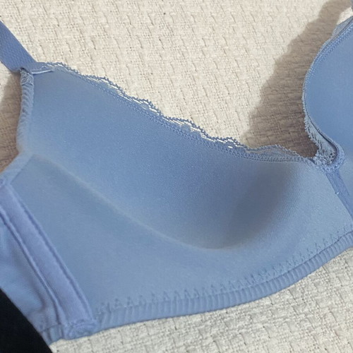 Hunkemoller bra set blue and black like new