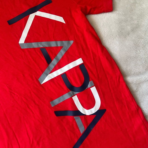 Kappa t shirt like new, red, size 164 cm for 14 years old