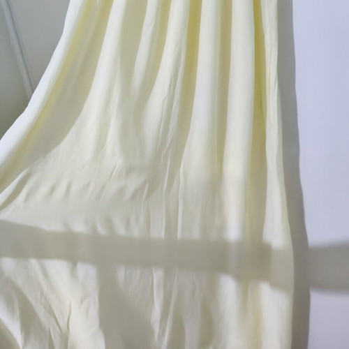 Maxi dress butteryellow custommade like new, one size S-M