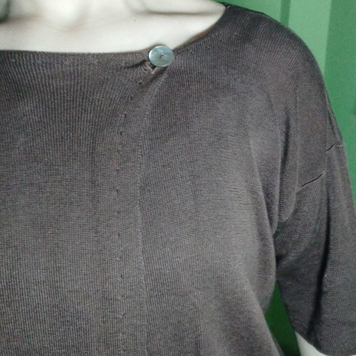 Blouse cardigan used brown size M