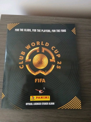 Club World Cup FIFA 25-Panini Sticker Album μεταχειρισμένο με 385 αυτοκόλλητα