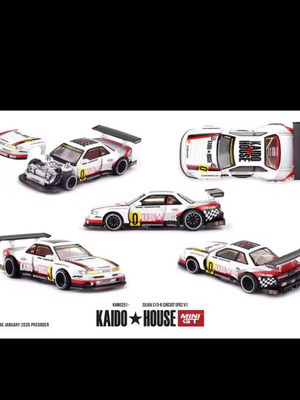 Αυτοκινητάκι Kaido House Mini GT Nissan Silvia S13 1:64 καινούργιο