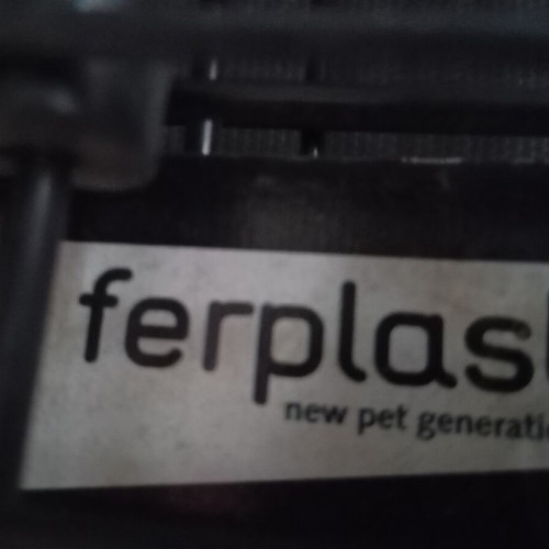 Ferplast metal dog crate 92x57, foldable