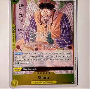 Shura One Piece Card Game OP05-105 Rare
