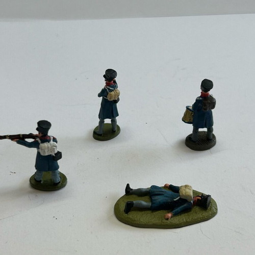 Del Prado Battle of Waterloo Prussian Army lead soldiers like new