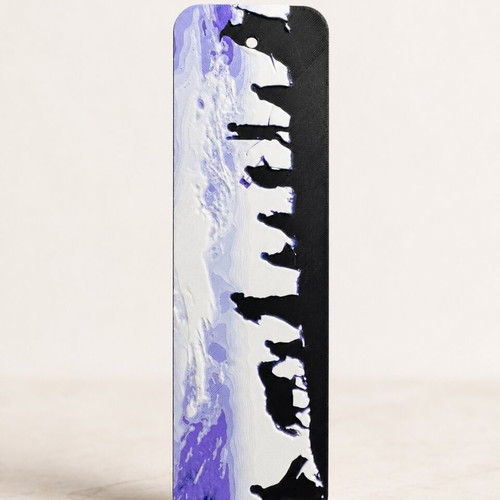 LOTR The Fellowship of the Ring 3D printed bookmark