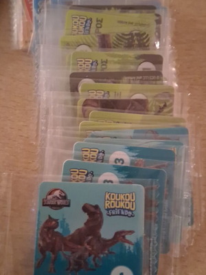 Koukouroukou Jurassic World stickers new