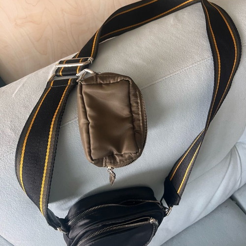 Zara messenger bag like new, double, black