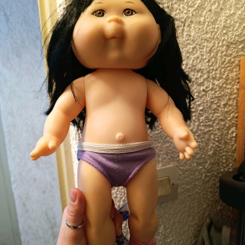 Cabbage Patch Kids doll Mattel like new with hard body and black hair